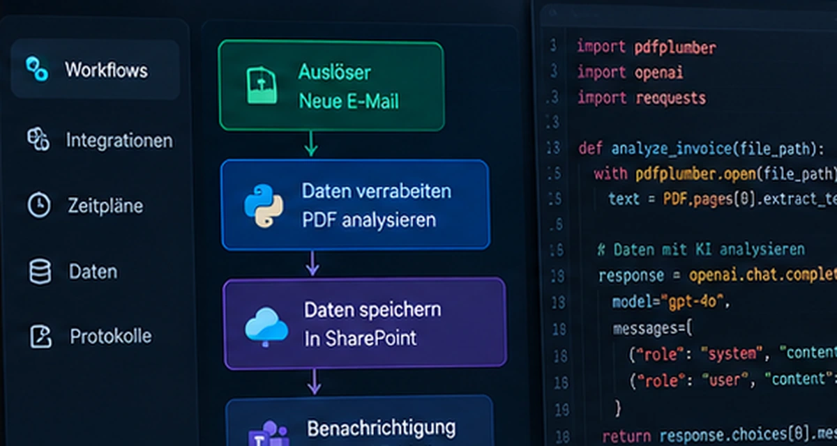 Digitaler Workflow für die automatische Dokumentenverarbeitung