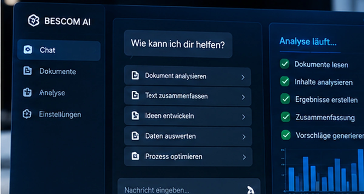 KI-Assistent für Unternehmensdokumente und interne Fragen